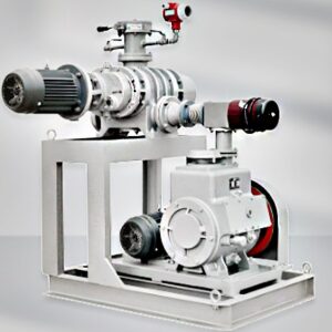 JZJ(Q)X Tri-lobe (Air-cooled) Roots Rotary Vane Vacuum Pumping System