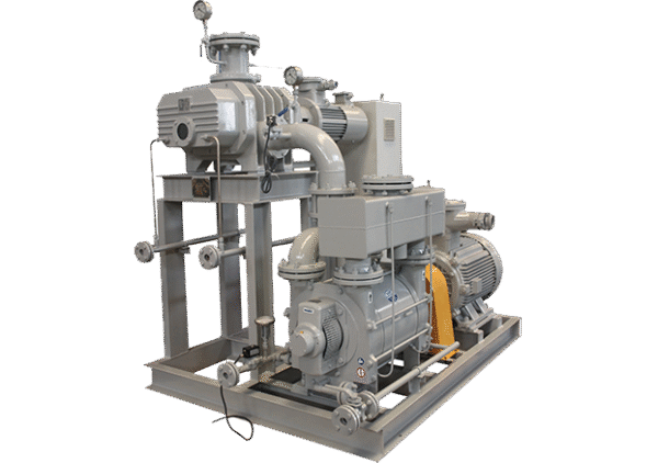 JZJY Type Tri-lobe RootsLiquid Ring Vacuum Pumping System