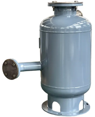 vertical air storage tank